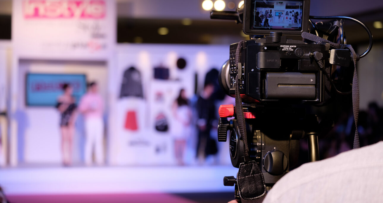 Covering an event with a video camera